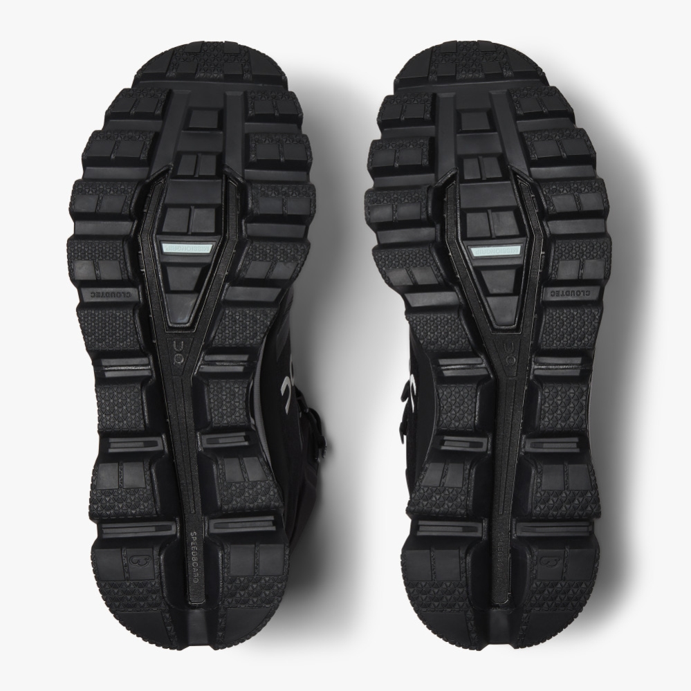 Men's QC Cloudrock Waterproof Hiking Boots Black Website | UK-653407
