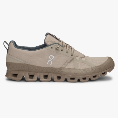 Men's QC Cloud Dip Road Running Shoes Beige Website | UK-547180