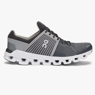 Men's QC Cloudswift Road Running Shoes Grey Website | UK-758342