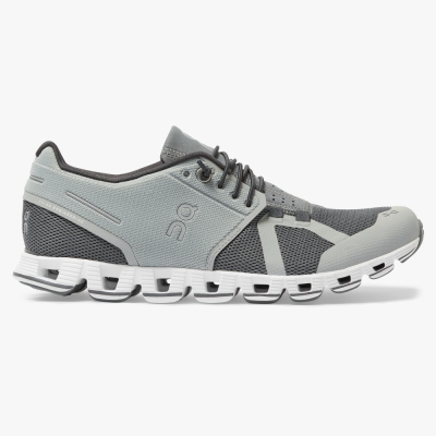 Women's QC Cloud Road Running Shoes Grey Website | UK-296508