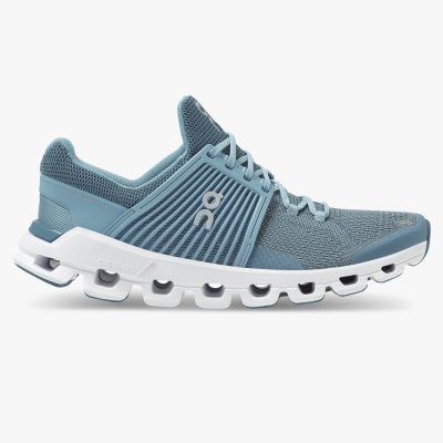 Women's QC Cloudswift Road Running Shoes Blue Website | UK-680347